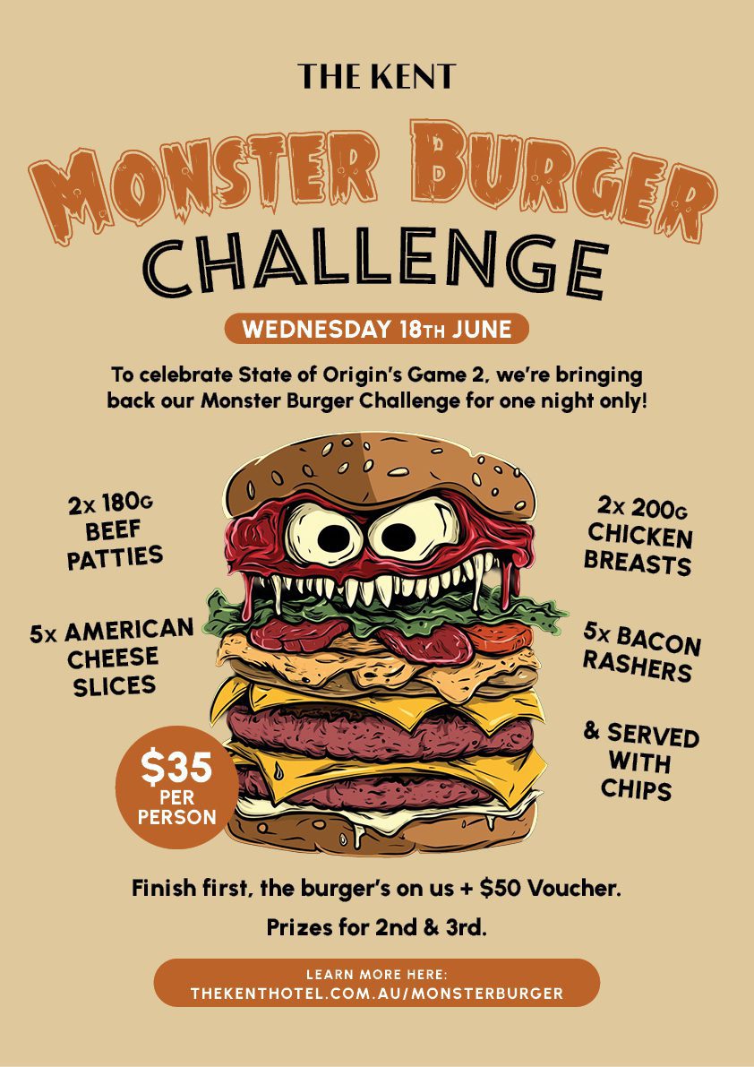 Kent Monster Burger A3 v6
